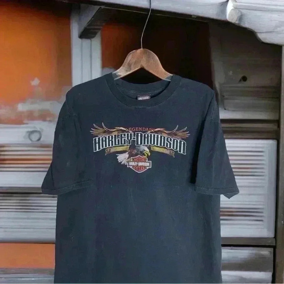 Harley Davidson Barb's W. Collingsworth, NJ Men's 2XL Black T-Shirt #HarleyTees - Picture 3 of 6